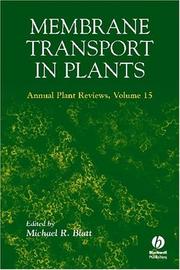 Membrane transport in plants