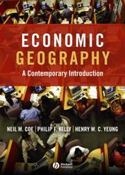 Cover of: Economic geography