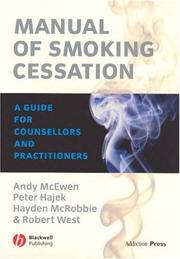 Manual of smoking cessation : a guide for counsellors and practitioners