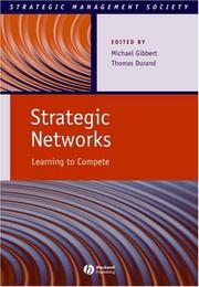 Strategic networks : learning to compete