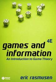 Games and information : an introduction to game theory