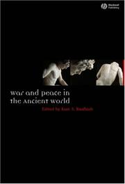 Cover of: War and Peace in the Ancient World (Ancient World Comparative Histories)