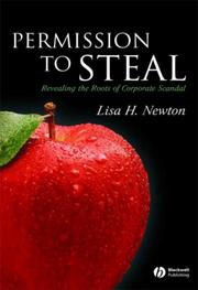 Cover of: Permission to Steal: Revealing the Roots of Corporate Scandal (Blackwell Public Philosophy)