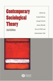 Contemporary sociological theory