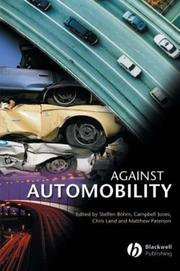 Against automobility