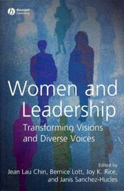 Cover of: Women and Leadership: Transforming Visions and Diverse Voices