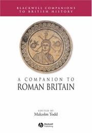 Cover of: Companion to Roman Britain (Blackwell Companions to British History)