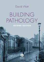 Building pathology : principles and practice