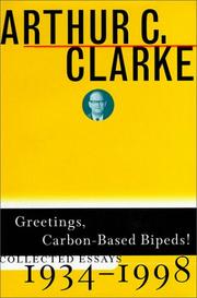 Cover of: Greetings, Carbon-Based Bipeds!: Collected Essays, 1934-1998