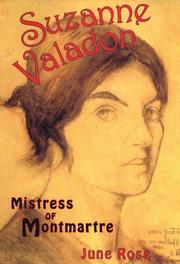 Cover of: Suzanne Valadon: the mistress of Montmartre