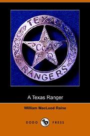 Cover of: A Texas Ranger