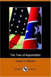 Cover of: The Tree of Appomattox