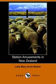 Cover of: Station Amusements in New Zealand (Dodo Press)