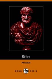 Cover of: Ethics (Dodo Press) by Aristotle