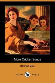 Cover of: More Cricket Songs (Dodo Press)