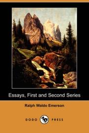 Essays, First and Second Series by Ralph Waldo Emerson