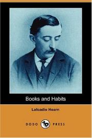Cover of: Books and Habits (Dodo Press) by Lafcadio Hearn