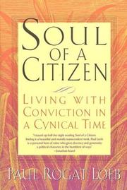 Cover of: Soul of a Citizen: Living With Conviction in a Cynical Time