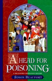 Cover of: A head for poisoning by Simon Beaufort