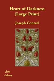 Cover of: Heart of Darkness (Large Print) by Joseph Conrad