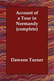 Cover of: Account of a Tour in Normandy (complete)