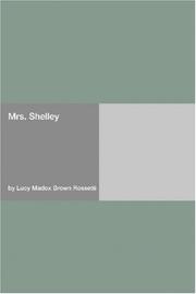 Mrs. Shelley by Lucy Madox (Brown) Rossetti