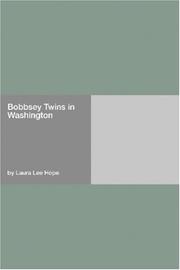 Cover of: Bobbsey Twins in Washington | Laura Lee Hope