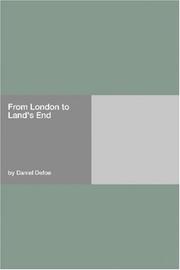 Cover of: From London to Land's End