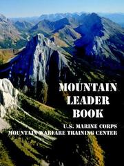 Cover of: Mountain Leader Book