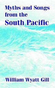 Cover of: Myths And Songs From The South Pacific