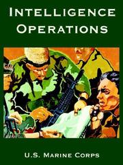 Cover of: Intelligence Operations