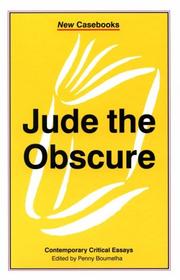 Cover of: Jude the obscure, Thomas Hardy
