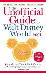 Cover of: The Unofficial Guide to Walt Disney World 2001 (Unofficial Guide to Walt Disney World, 2001)