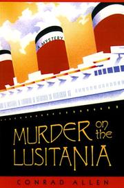 Cover of: Murder on the Lusitania by Conrad Allen