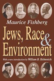 Cover of: Jews, Race, and Environment