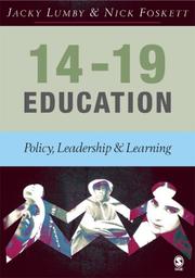 14-19 education : policy, leadership and learning