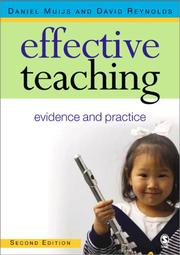 Effective teaching : evidence and practice