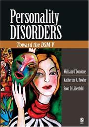 Personality disorders : toward the DSM-V