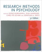 Research methods in psychology