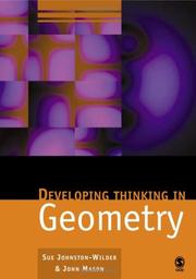 Cover of: Developing Thinking in Geometry (Published in association with The Open University)