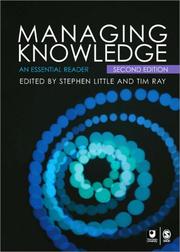 Managing knowledge : an essential reader