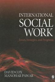 Cover of: International Social Work: Issues, Strategies, and Programs