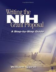 Cover of: Writing the NIH grant proposal: a step-by-step guide