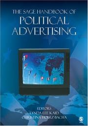 The SAGE handbook of political advertising