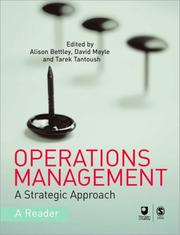 Operations management : a strategic approach