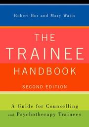 The trainee handbook : a guide for counselling and psychotherapy trainees