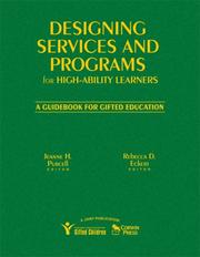 Designing services and programs for high-ability learners : a guidebook for gifted education