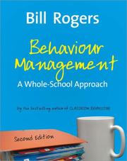 Behaviour management : a whole-school approach