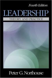 Cover of: Leadership: Theory and Practice