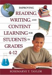 Improving reading, writing, and content learning for students in grades 4-12